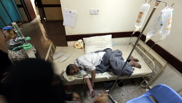 أطباء بلا حدود: 63 ألف حالة إصابة بالكوليرا في اليمن حتى نهاية مايو الماضي