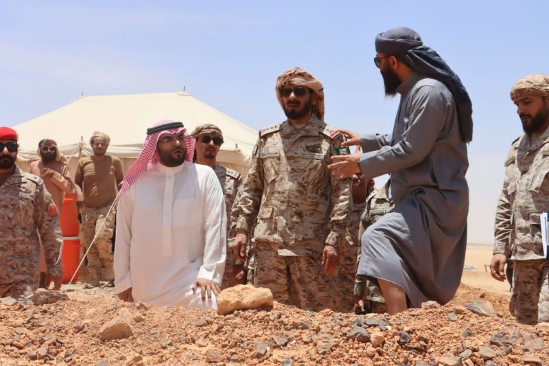 قائد التحالف "السعودي الإماراتي" يزور قوات درع الوطن في الوديعة في مايو 2023