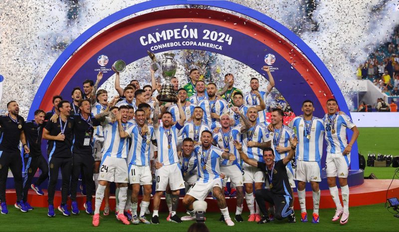 الأرجنتين تتوج بكأس كوبا أمريكا للمرة الـ16 في تاريخها