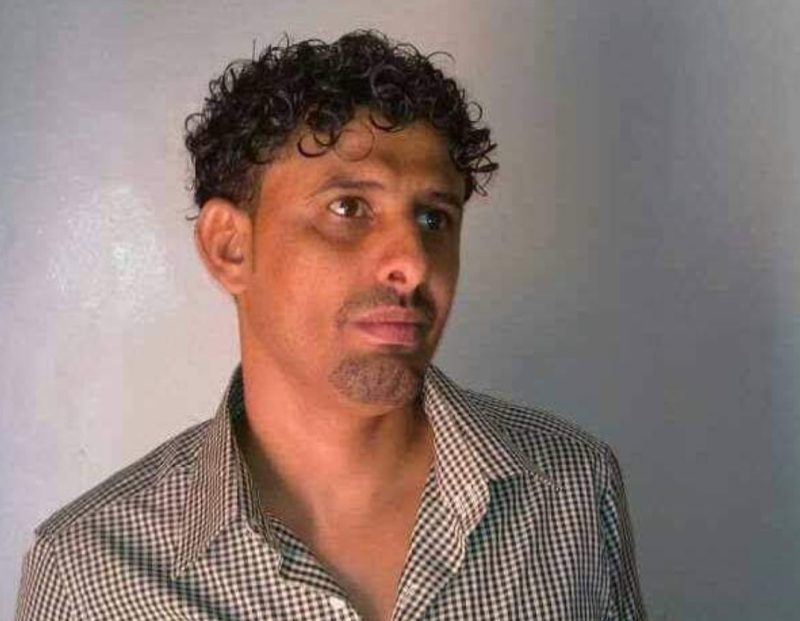 الناشط بدر المحوري، الذي اختطفته مليشيا الانتقالي صباح اليوم