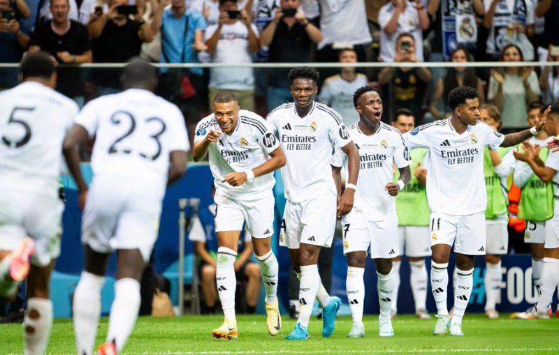 ريال مدريد يحرز كأس السوبر الأوروبي للمرة السادسة في تاريخه بعد تفوقه على أتالانتا