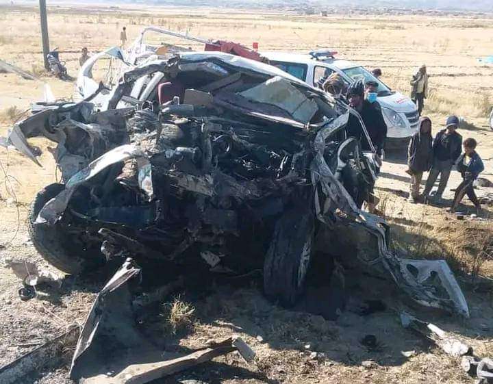 حادث مروري مروع يتسبب بوفاة 10 أشخاص ويصيب 4 آخرين بذمار (صورة)