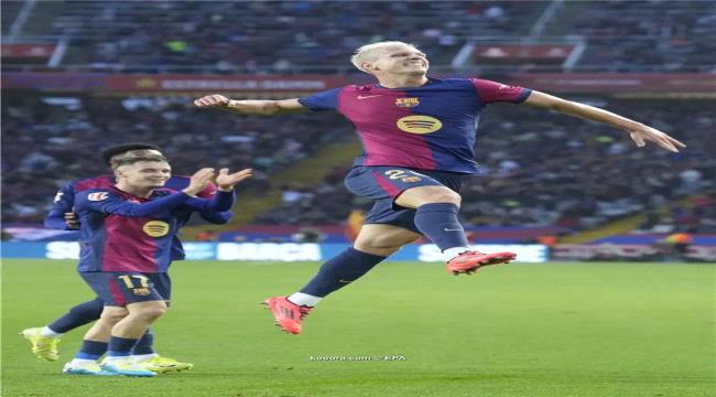 برشلونة يواصل التحليق في صدارة الليجا بثلاثية في شباك إسبانيول