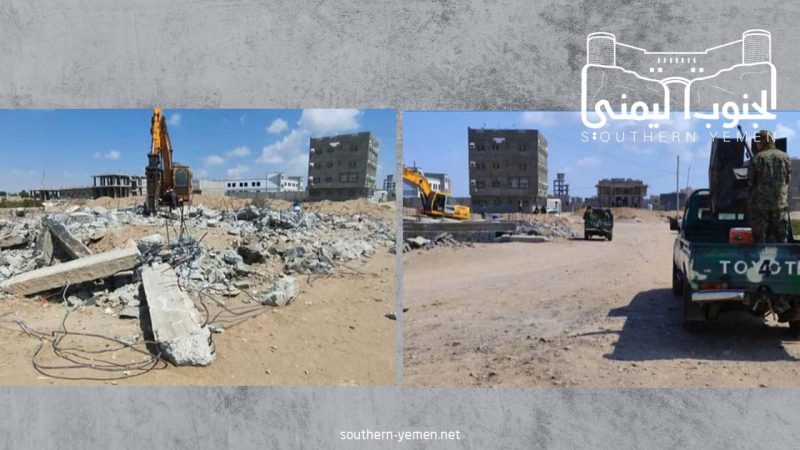 اعتداء جديد لمليشيات الانتقالي على أرضية مواطن في عدن