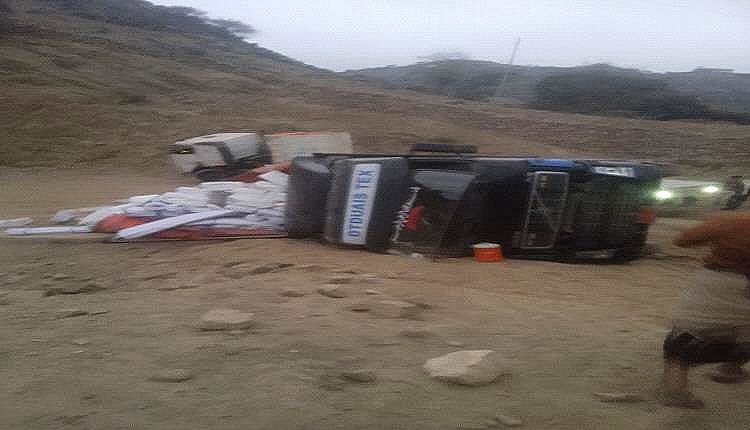 انقطاع الخط بين تعز ولحج وخسائر مادية كبيرة