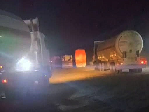 أبين: مليشيا الإنتقالي تفرج عن ناقلات الغاز  المحتجزة لديها شرق عدن