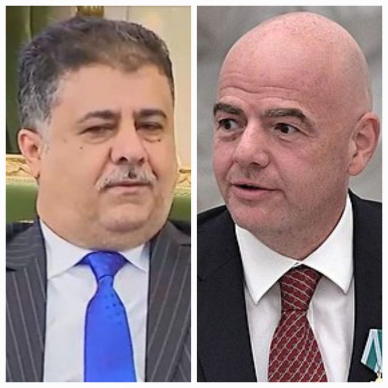 الفيفا يُهنئ العيسي بفوزه ونجاح انتخابات قيادة اتحاد كرة القدم اليمني