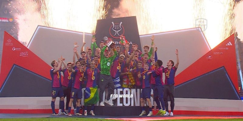 بعشرة لاعبين.. برشلونة يذل ريال مدريد بخماسية ويتوج بكأس السوبر الإسباني الخامس عشر في تاريخه..