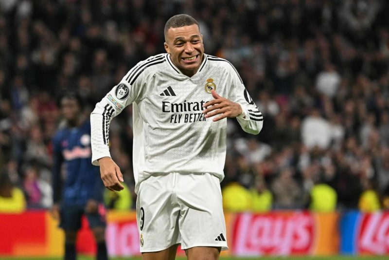 كيليان مبابي يسجل رقماً جديداً في دوري أبطال أوروبا ويواصل التألق مع ريال مدريد