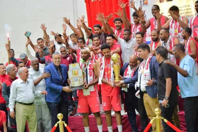 شعب حضرموت يتوج بطلاً للدوري اليمني لكرة السلة للرجال.. والميناء وصيفاً ووحدة صنعاء ثالثاً