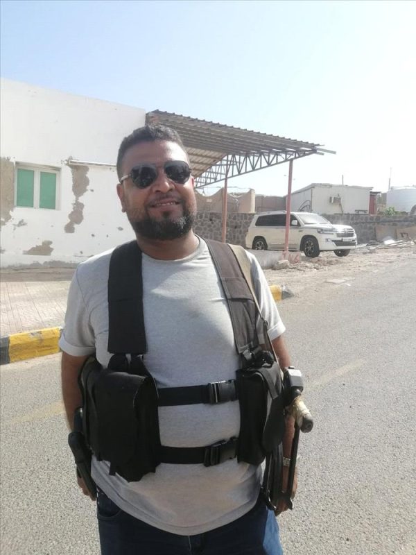 اغتيال المرافق الشخصي  لأنيس باحارثة في عدن