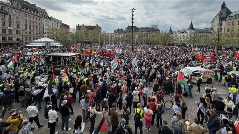 السويد تشهد احتجاجات ضد خطة ترامب بشأن غزة