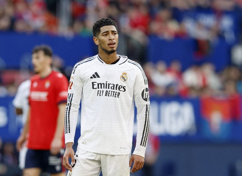 إيقاف جود بيلينغهام نجم ريال مدريد مباراتين