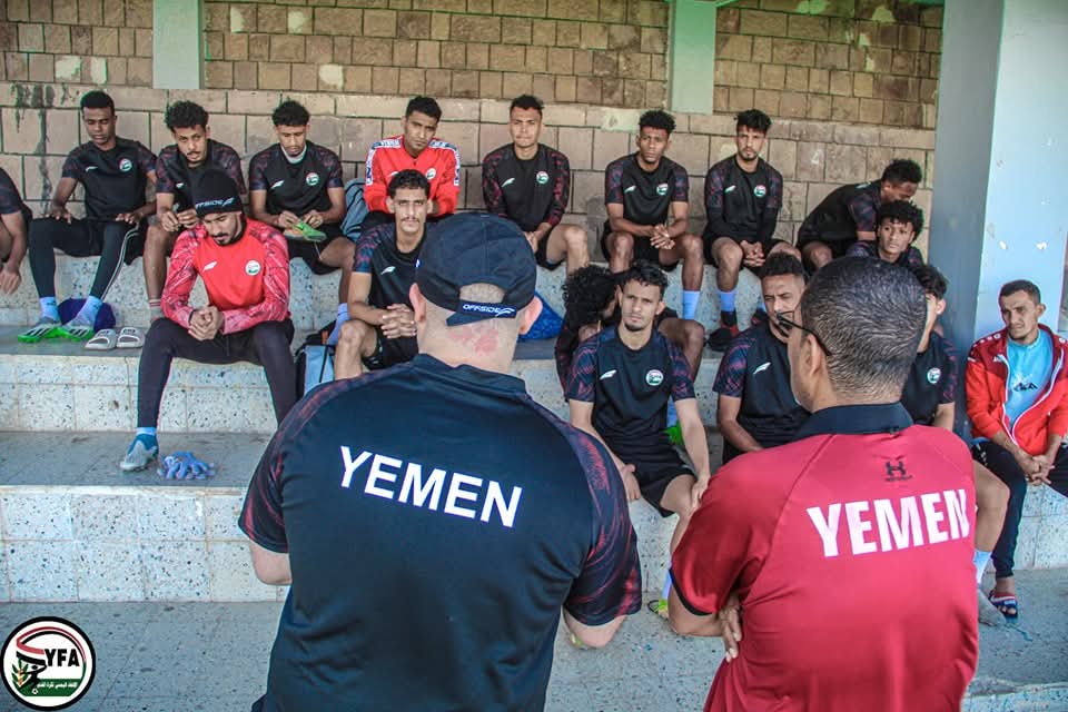 المنتخب الوطني الأول يفوز في أولى مبارياته التجريبية أمام منتخب تعز