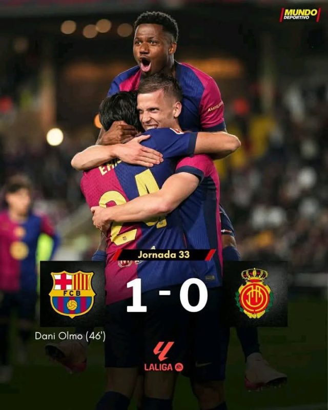 برشلونة يعزز صدارته للدوري الإسباني بفوز صعب على ريال مايوركا