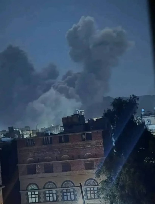 غارات أمريكية عنيفة تستهدف أماكن متفرقة في صنعاء