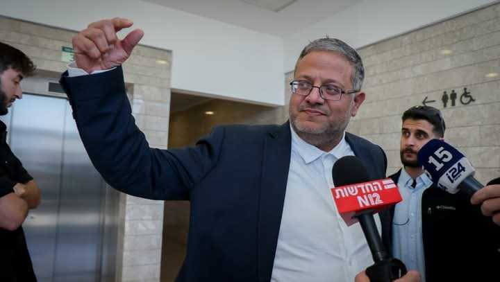 إيتمار بن غفير وزير الأمن القومي الإسرائيلي 