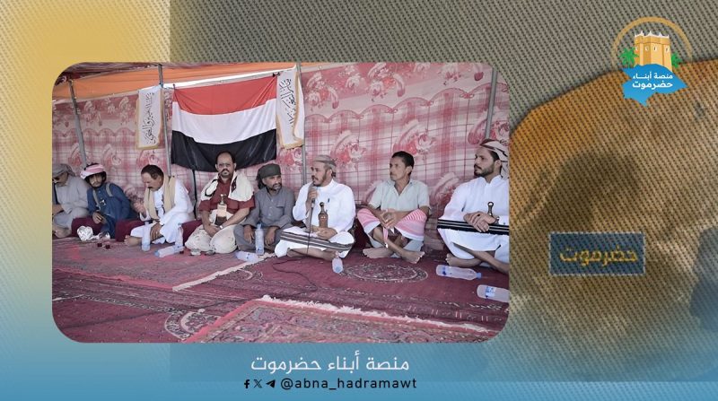 تيار التغيير والتحرير يعزز تحالفاته القبلية في وادي حضرموت بزيارة وفد قبائل الصيعر