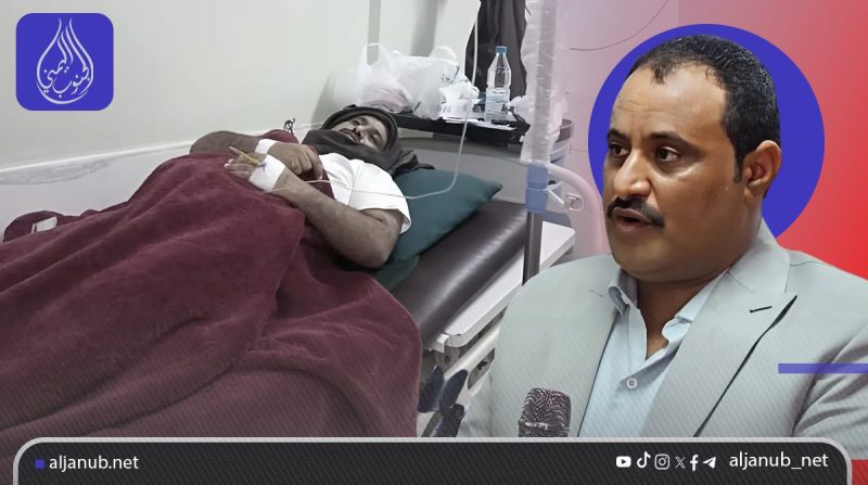 عدن: نقل المعتقل عبد الوالي الصبيحي إلى المستشفى الألماني بحالة حرجة بعد تعذيبه في سجون الحزام الأمني