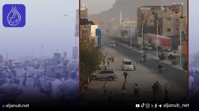 تجدد الاحتجاجات في تريم وقوات أمنية ترد بقنابل الغاز