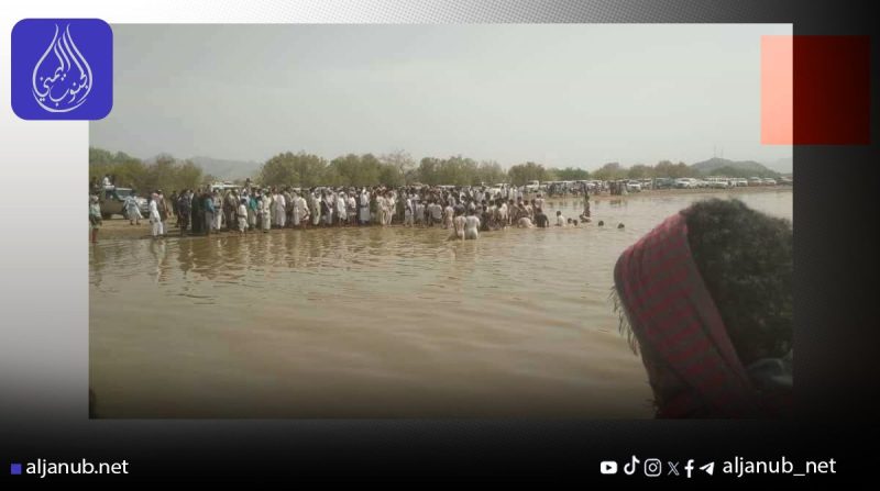 وفاة طبيب ونجله غرقًا في سيول وادي بلحارث بشبوة
